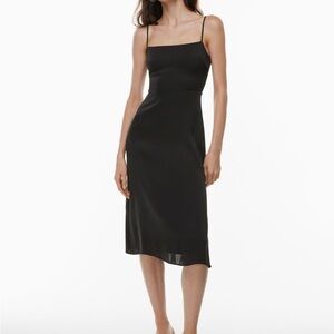 BNWT Aritzia Wilfred Magdalena Satin Dress
